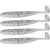 Zer one 20 UNIDS Pesca Suave Señuelo 7.5 cm - 2g De Plástico T Cola Cebo Artificial Gusano Swimbait para Bajo Trucha…